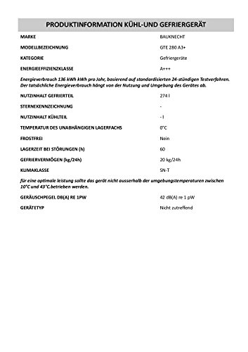 Bauknecht Gefriertruhe