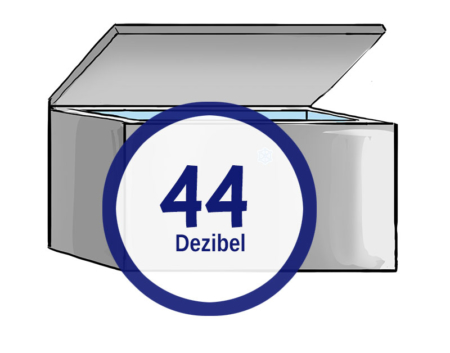 gefriertruhe 44-dezibel