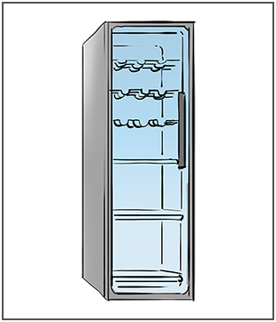 Getränke-Kühlschrank